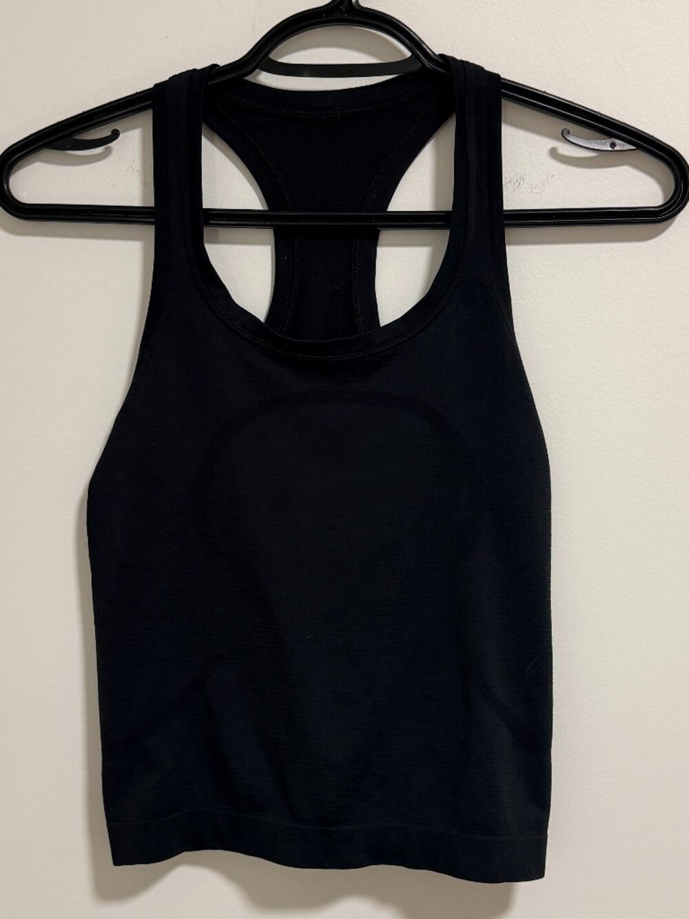 Lululemon Swiftly Tech Cropped Racerback Tank 2.0 Black Size 4 - Picture 5 of 6